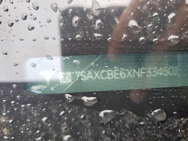 41966726 :رقم المزاد ، 7SAXCBE6XNF334501 vin ، 2022 Tesla Model X مزاد بيع