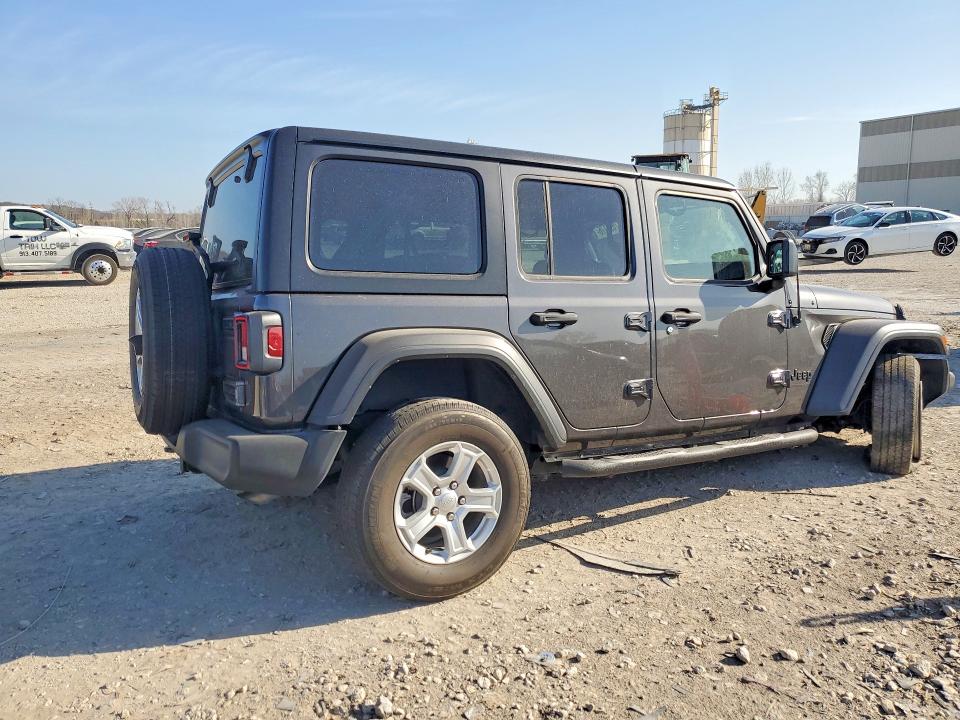 47693176 :رقم المزاد ، 1C4HJXDN4NW256497 vin ، 2022 Jeep Wrangler Unlimited مزاد بيع