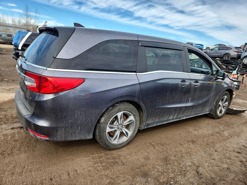 79005195 :رقم المزاد ، 5FNRL6H66JB504095 vin ، 2018 Honda Odyssey مزاد بيع