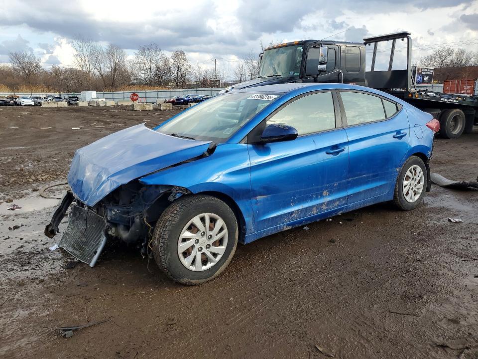 2018 Hyundai Elantra მანქანა იყიდება აუქციონზე, vin: 5NPD74LF0JH373922, აუქციონის ნომერი: 41764216