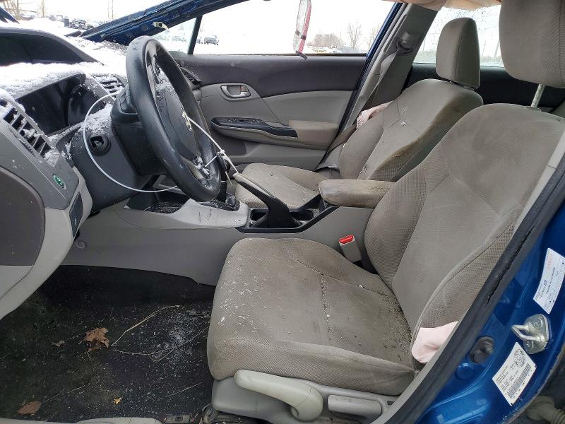 2012 Honda Civic მანქანა იყიდება აუქციონზე, vin: 2HGFB2E42CH023115, აუქციონის ნომერი: 46857236
