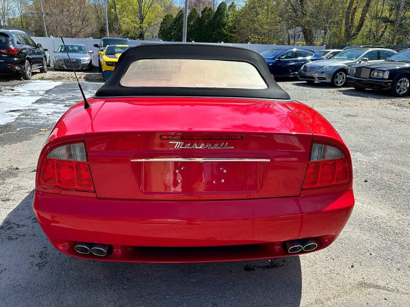 Продажа на аукционе авто 2002 Maserati Spyder, vin: ZAMBB18A820005905, номер лота: 45446126