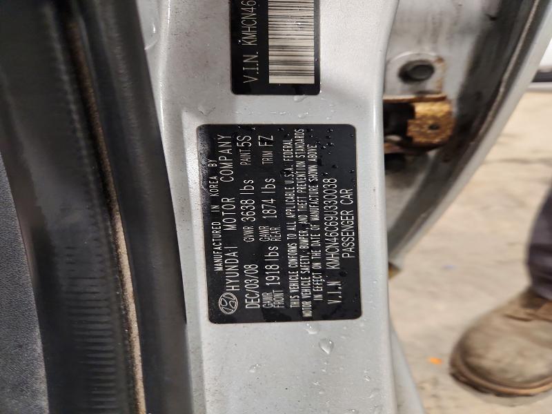 Продажа на аукционе авто 2009 Hyundai Accent, vin: KMHCN46C69U330038, номер лота: 48034376