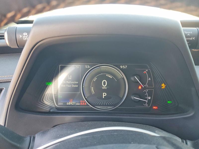 46465646 :رقم المزاد ، JTHU9JBH3K2015890 vin ، 2019 Lexus Ux 250h مزاد بيع