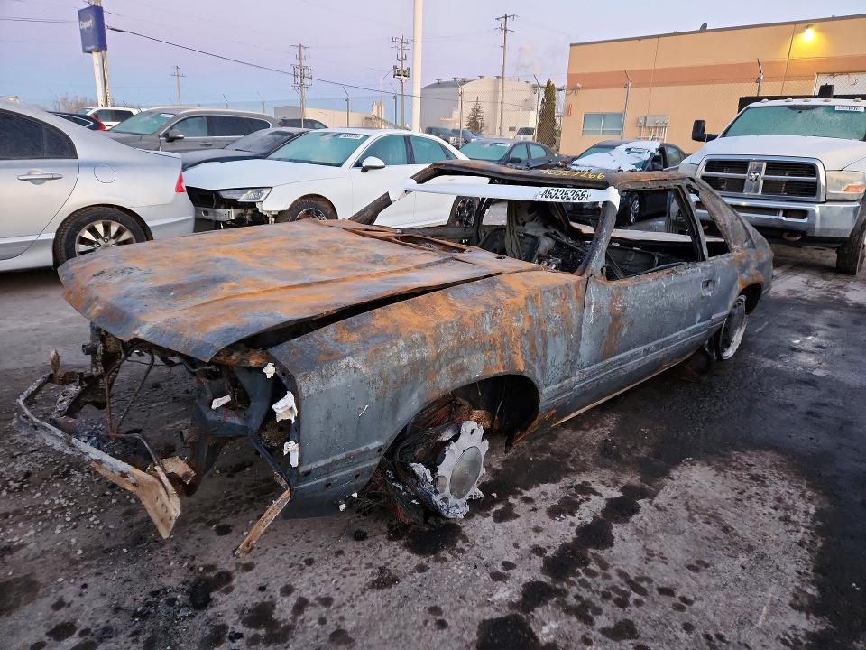 46325266 :رقم المزاد ، 1FABP28M7FF247342 vin ، 1985 Ford Mustang مزاد بيع