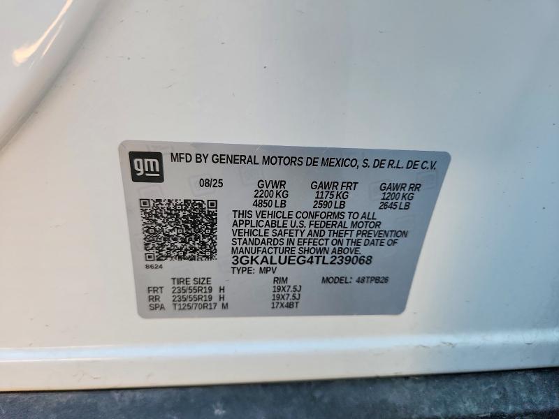 Продаж на аукціоні авто 2026 Gmc Terrain, vin: 3GKALUEG4TL239068, номер лоту: 47199286