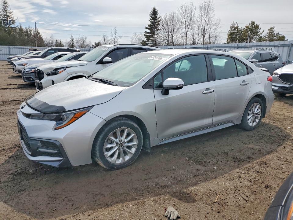 46346186 :رقم المزاد ، 5YFB4MBE6NP124445 vin ، 2022 Toyota Corolla مزاد بيع