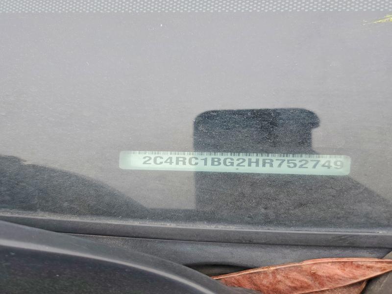Aukcja sprzedaży 2017 Chrysler Pacifica, vin: 2C4RC1BG2HR752749, numer aukcji: 45548376