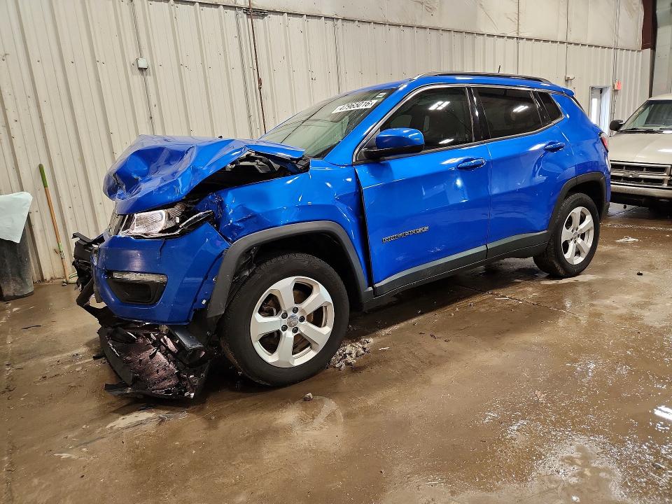 47965016 :رقم المزاد ، 3C4NJCBB3JT108796 vin ، 2018 Jeep Compass مزاد بيع