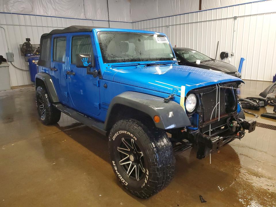 Aukcja sprzedaży 2016 Jeep Wrangler Unlimited, vin: 1C4BJWDGXGL160766, numer aukcji: 41700006