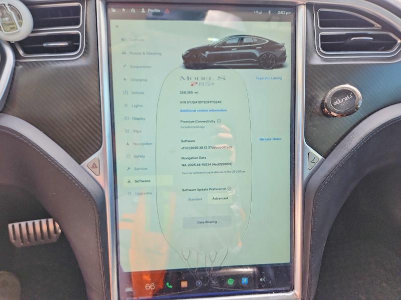 Продажа на аукционе авто 2013 Tesla Model S, vin: 5YJSA1DP2DFP13248, номер лота: 47347246