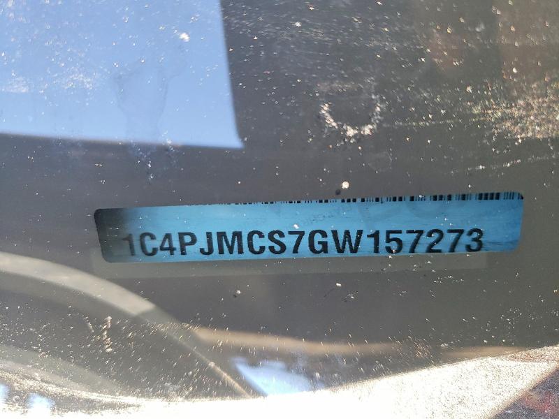 Продаж на аукціоні авто 2016 Jeep Cherokee, vin: 1C4PJMCS7GW157273, номер лоту: 77975435