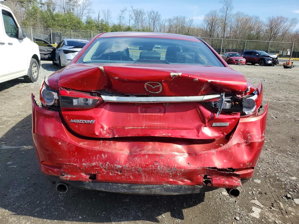 2017 Mazda 6 მანქანა იყიდება აუქციონზე, vin: JM1GL1V56H1117491, აუქციონის ნომერი: 47556896