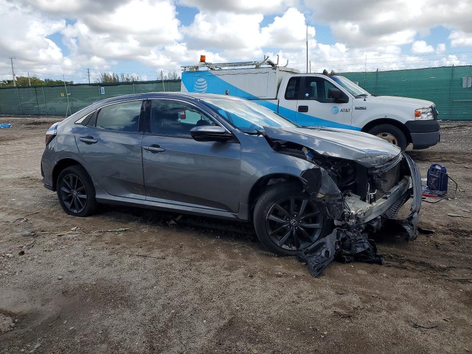 2021 Honda Civic მანქანა იყიდება აუქციონზე, vin: SHHFK7H60MU223442, აუქციონის ნომერი: 79407175