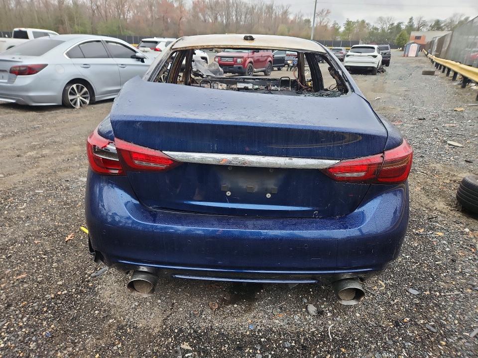 Aukcja sprzedaży 2018 Infiniti Q50, vin: JN1FV7ARXJM480403, numer aukcji: 45815966