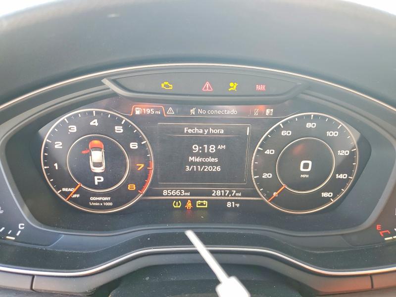 2019 Audi A5 მანქანა იყიდება აუქციონზე, vin: WAUENCF50KA030511, აუქციონის ნომერი: 45704556
