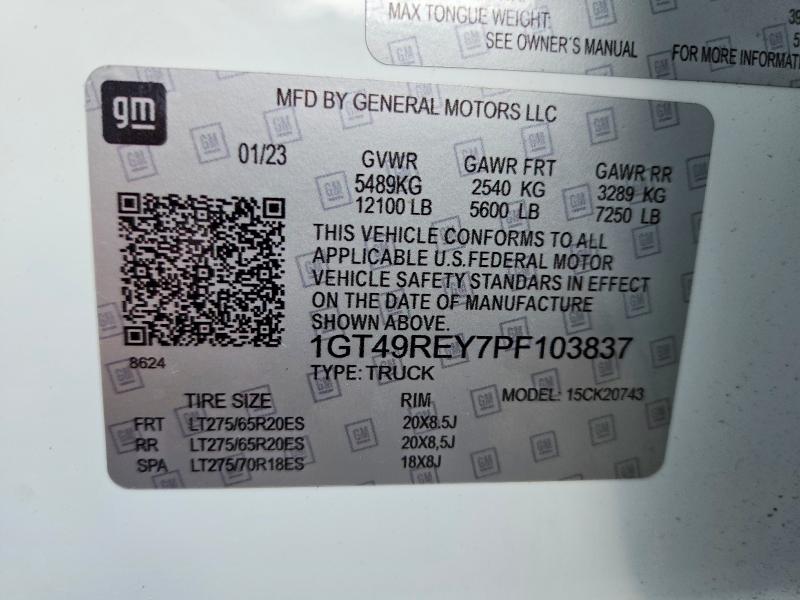 2021 Gmc Sierra მანქანა იყიდება აუქციონზე, vin: 1GT49WEY7MF183148, აუქციონის ნომერი: 79121975