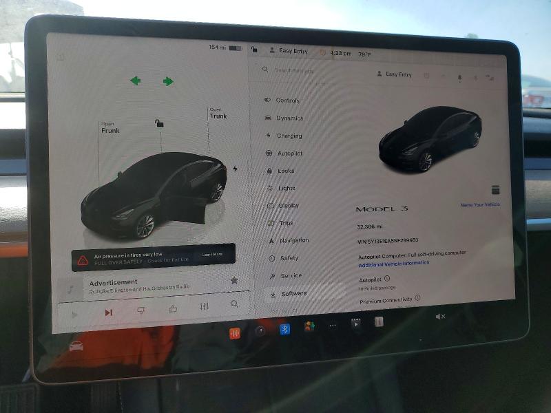 Продаж на аукціоні авто 2022 Tesla Model 3, vin: 5YJ3E1EA5NF299483, номер лоту: 45591856