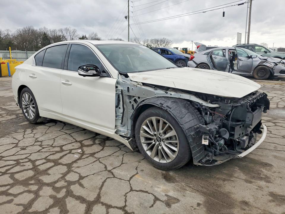 2021 Infiniti Q50 მანქანა იყიდება აუქციონზე, vin: JN1EV7BP6MM701816, აუქციონის ნომერი: 45741556