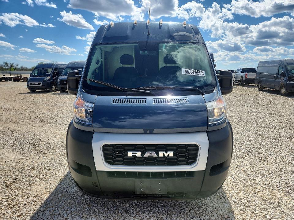 2021 Ram Promaster 3500 მანქანა იყიდება აუქციონზე, vin: 3C6MRVJG1ME587183, აუქციონის ნომერი: 77662445