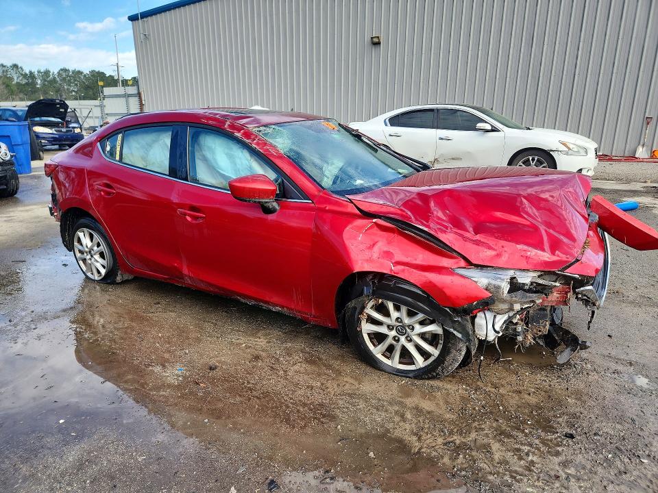 79954995 :رقم المزاد ، JM1BM1W78F1234851 vin ، 2015 Mazda 3 مزاد بيع