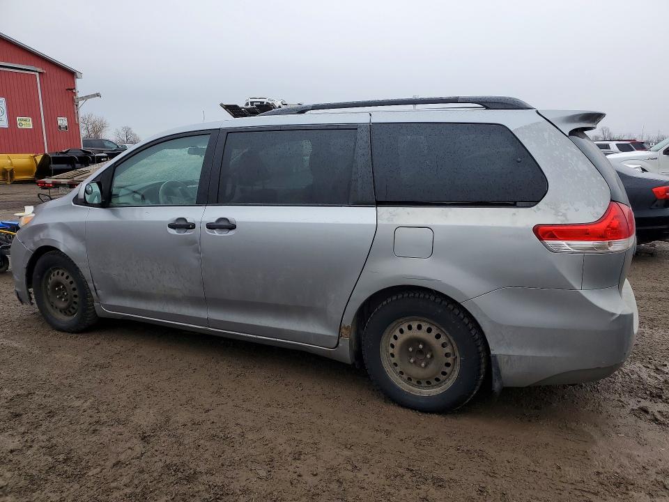 78831585 :رقم المزاد ، 5TDZK3DCXCS256011 vin ، 2012 Toyota Sienna مزاد بيع