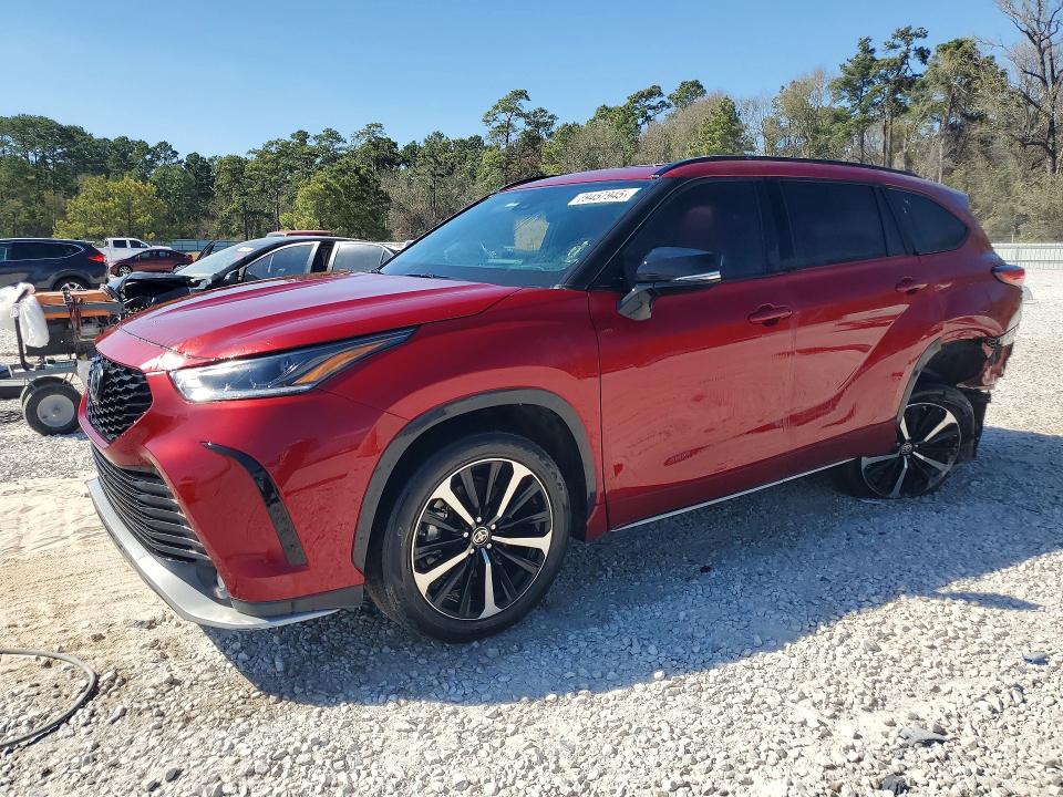 2022 Toyota Highlander მანქანა იყიდება აუქციონზე, vin: 5TDLZRAH2NS114498, აუქციონის ნომერი: 79457945