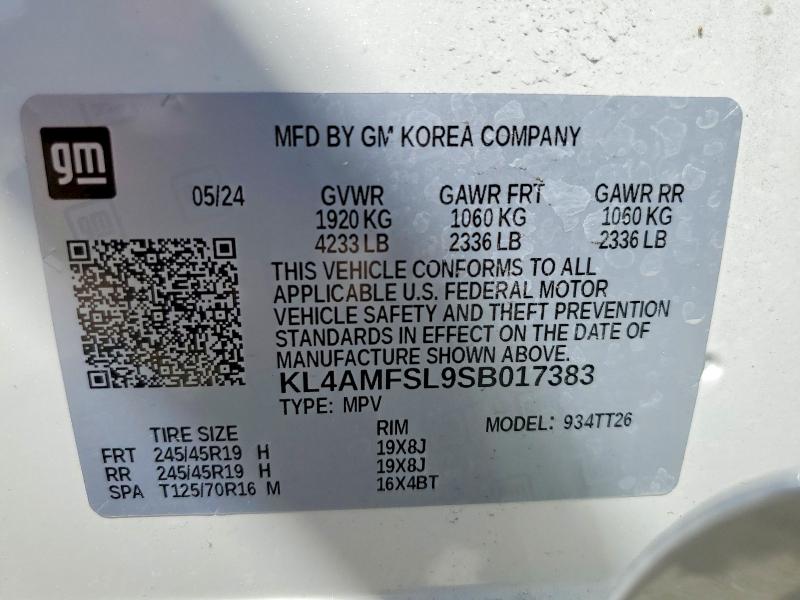Продаж на аукціоні авто 2025 Buick Encore Gx, vin: KL4AMFSL9SB017383, номер лоту: 42066256