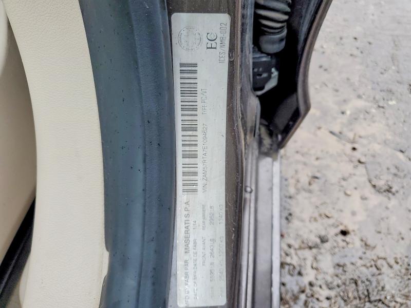 Продажа на аукционе авто 2014 Maserati Ghibli, vin: ZAM57RTA7E1094627, номер лота: 45597766