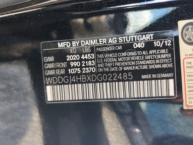 Aukcja sprzedaży 2013 Mercedes-benz C, vin: WDDGJ4HBXDG022485, numer aukcji: 41620136
