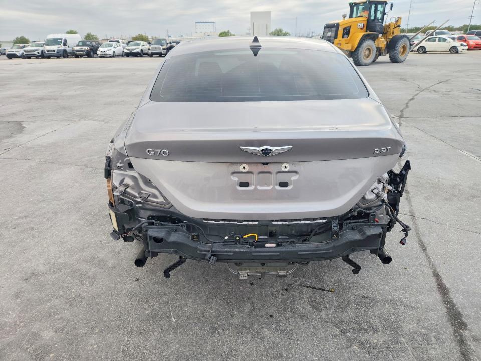 2021 Genesis G70 მანქანა იყიდება აუქციონზე, vin: KMTG74LE7MU071785, აუქციონის ნომერი: 46179226