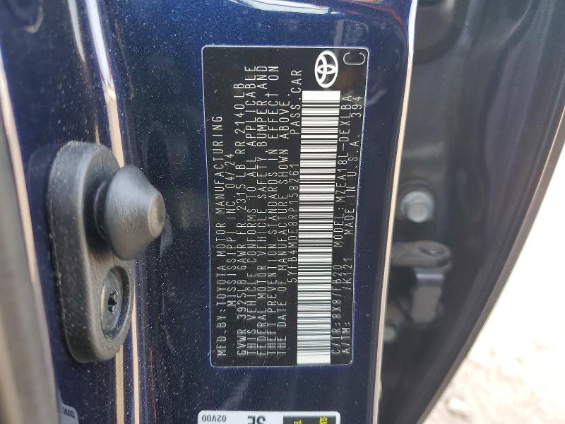 Aukcja sprzedaży 2024 Toyota Corolla, vin: 5YFB4MDE8RP158261, numer aukcji: 48303136