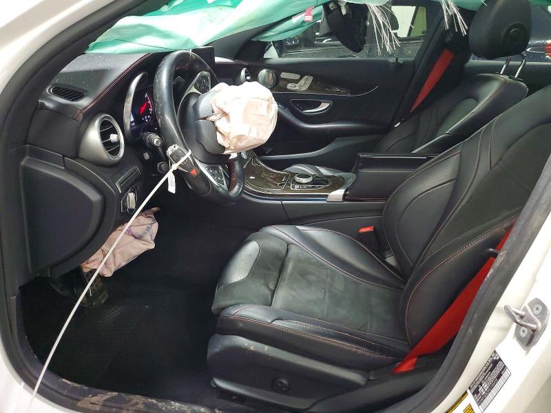 47248266 :رقم المزاد ، 55SWF6EB2HU190935 vin ، 2017 Mercedes-benz C مزاد بيع