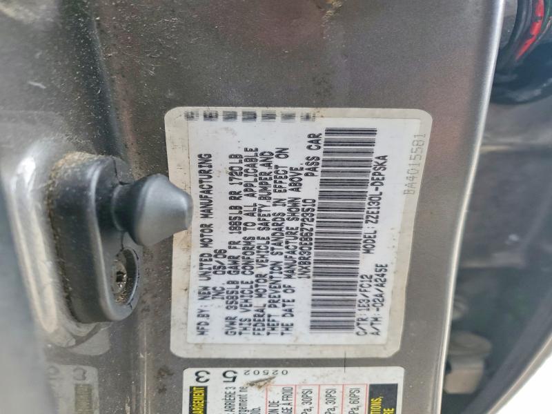 Продаж на аукціоні авто 2006 Toyota Corolla, vin: 1NXBR30E86Z723510, номер лоту: 46626996