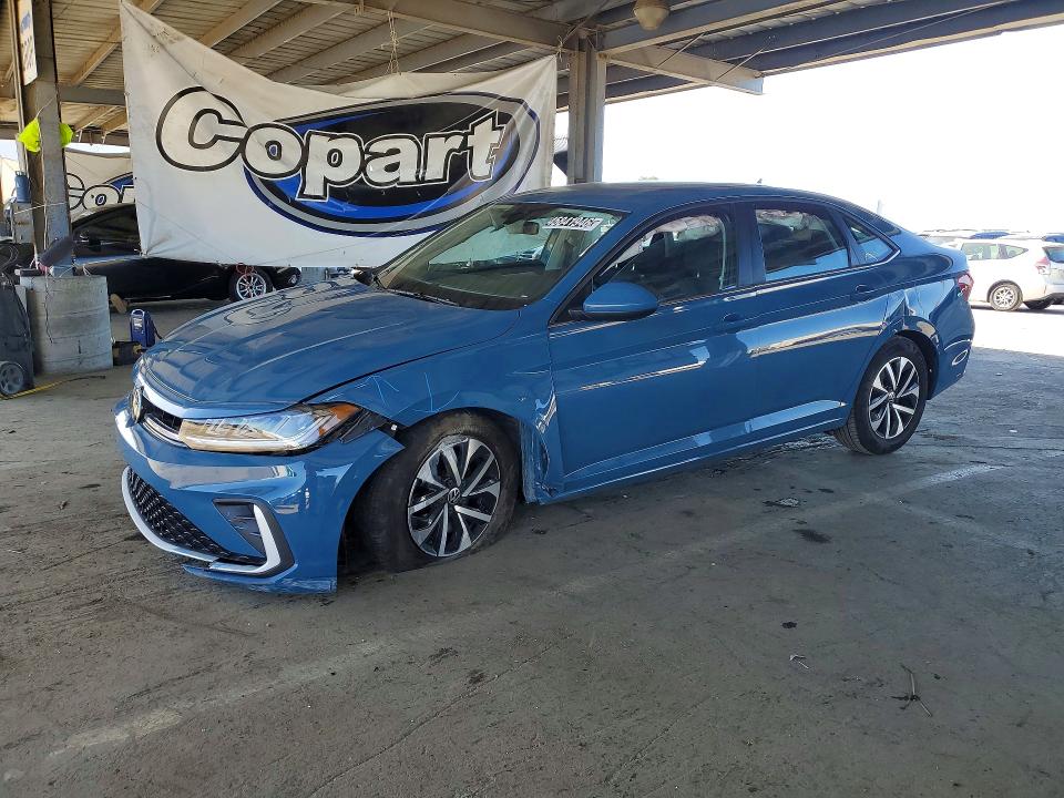 45841946 :رقم المزاد ، 3VW5X7BU5SM045197 vin ، 2025 Volkswagen Jetta مزاد بيع