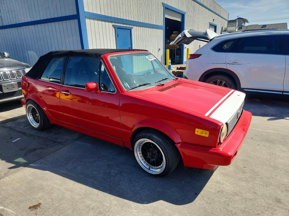 1986 Volkswagen Cabriolet მანქანა იყიდება აუქციონზე, vin: WVWCA0159GK024266, აუქციონის ნომერი: 46231926