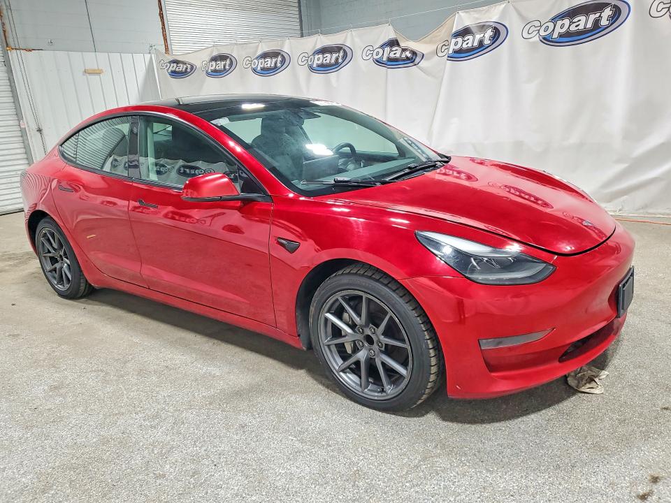 48002796 :رقم المزاد ، 5YJ3E1EA1PF437104 vin ، 2023 Tesla Model 3 مزاد بيع
