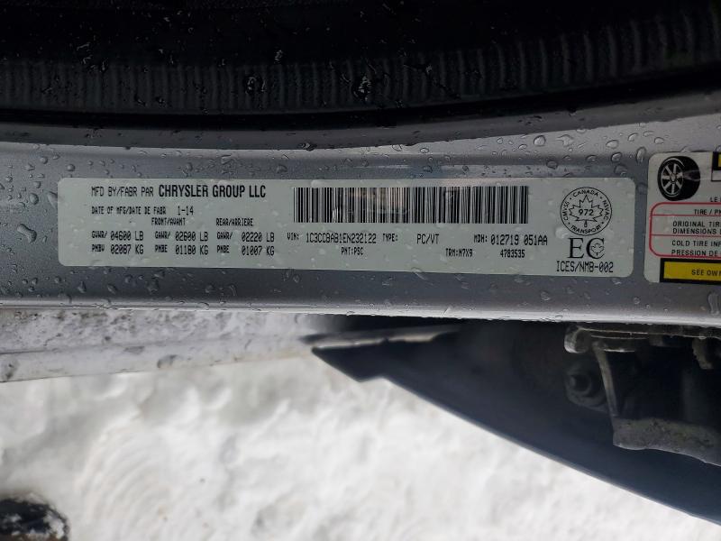 41840626 :رقم المزاد ، 1C3CCBAB1EN232122 vin ، 2014 Chrysler 200 مزاد بيع