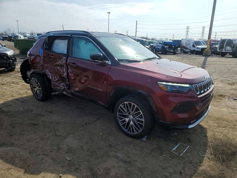2022 Jeep Compass მანქანა იყიდება აუქციონზე, vin: 3C4NJDCB9NT178149, აუქციონის ნომერი: 47902856