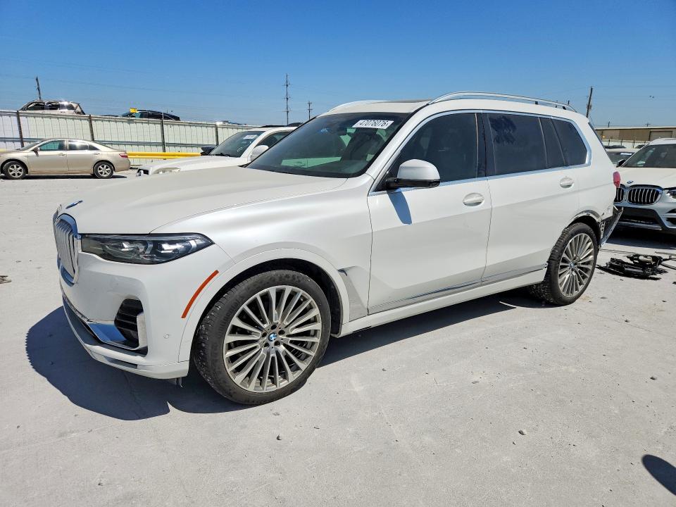 2020 Bmw X7 მანქანა იყიდება აუქციონზე, vin: 5UXCW2C0XL9D04425, აუქციონის ნომერი: 47076076