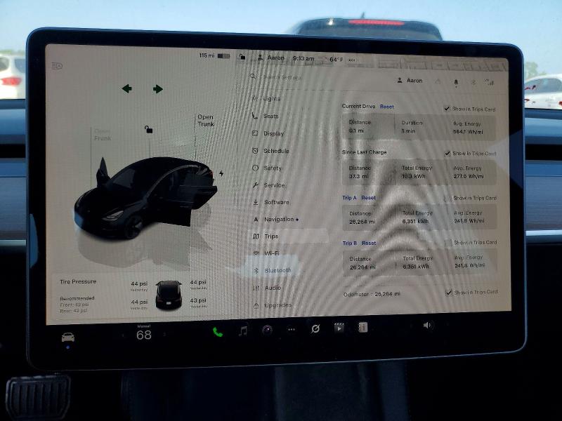 2023 Tesla Model 3 მანქანა იყიდება აუქციონზე, vin: 5YJ3E1EA0PF547061, აუქციონის ნომერი: 47771026