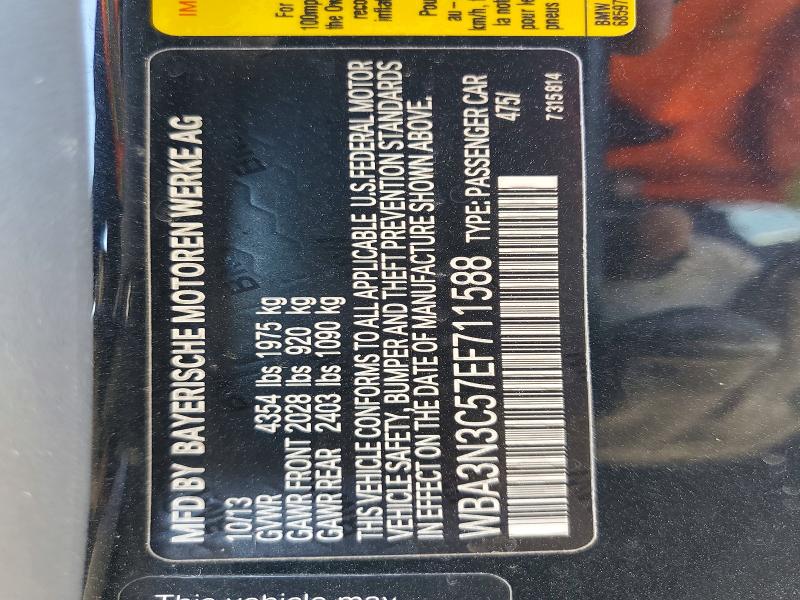 2014 Bmw 428 მანქანა იყიდება აუქციონზე, vin: WBA3N3C57EF711588, აუქციონის ნომერი: 46383526