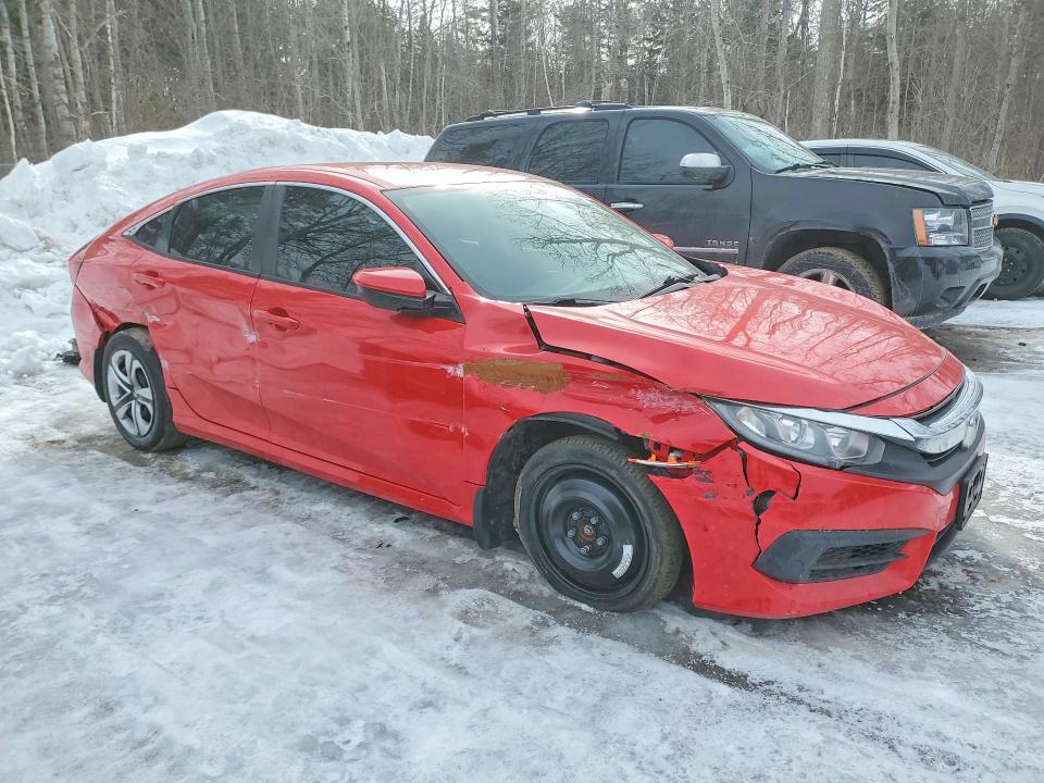 75056365 :رقم المزاد ، 2HGFC2F59HH507696 vin ، 2017 Honda Civic Lx مزاد بيع