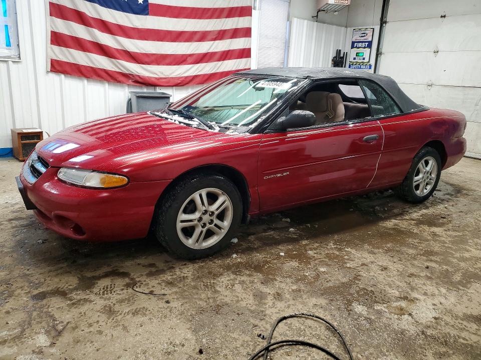 1997 Chrysler Sebring მანქანა იყიდება აუქციონზე, vin: 3C3EL45H8VT512736, აუქციონის ნომერი: 47059486