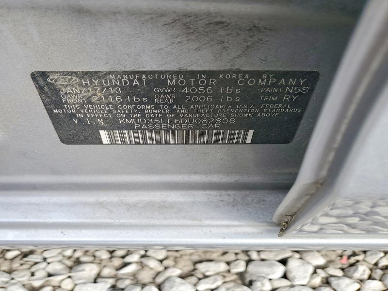 2013 Hyundai Elantra Gt მანქანა იყიდება აუქციონზე, vin: KMHD35LE6DU082808, აუქციონის ნომერი: 50318786