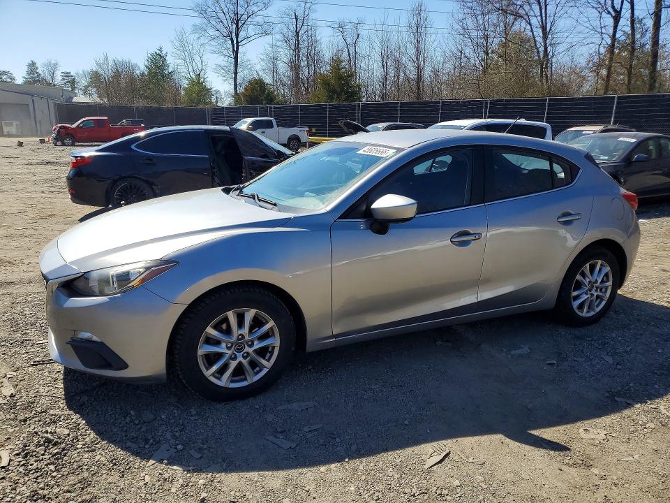 2014 Mazda 3 მანქანა იყიდება აუქციონზე, vin: JM1BM1L70E1100449, აუქციონის ნომერი: 45605666