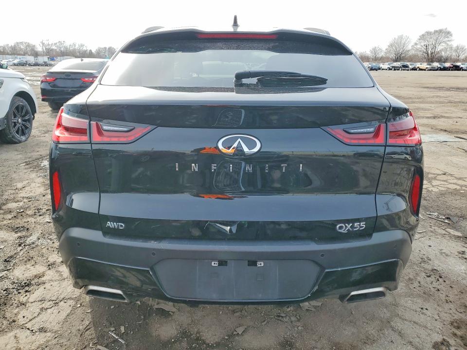 45676446 :رقم المزاد ، 3PCAJ5J31NF113827 vin ، 2022 Infiniti Qx55 مزاد بيع