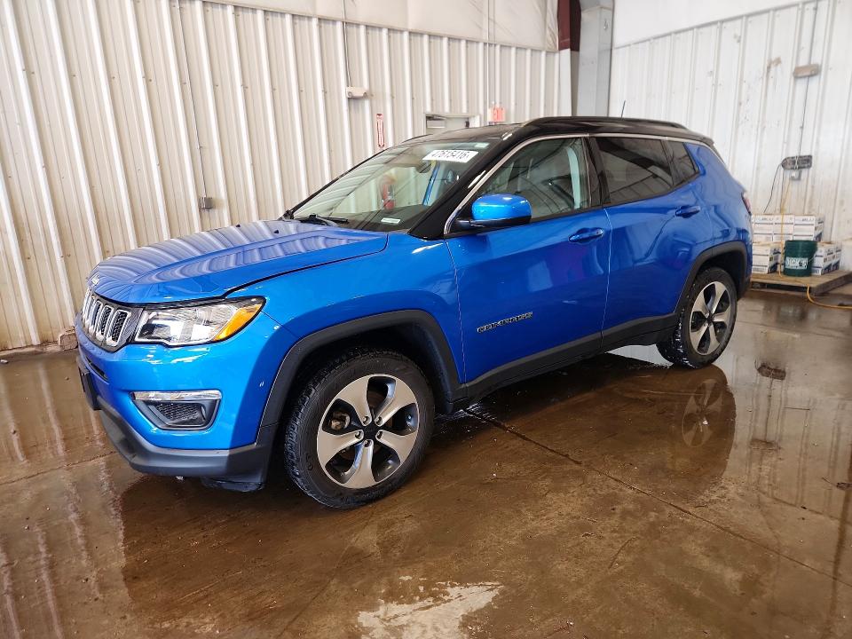 47615416 :رقم المزاد ، 3C4NJCBB0JT193161 vin ، 2018 Jeep Compass مزاد بيع