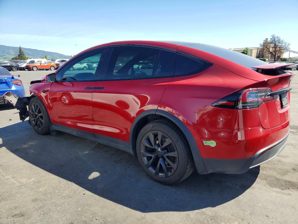 2022 Tesla Model X მანქანა იყიდება აუქციონზე, vin: 7SAXCDE51NF341856, აუქციონის ნომერი: 46244836