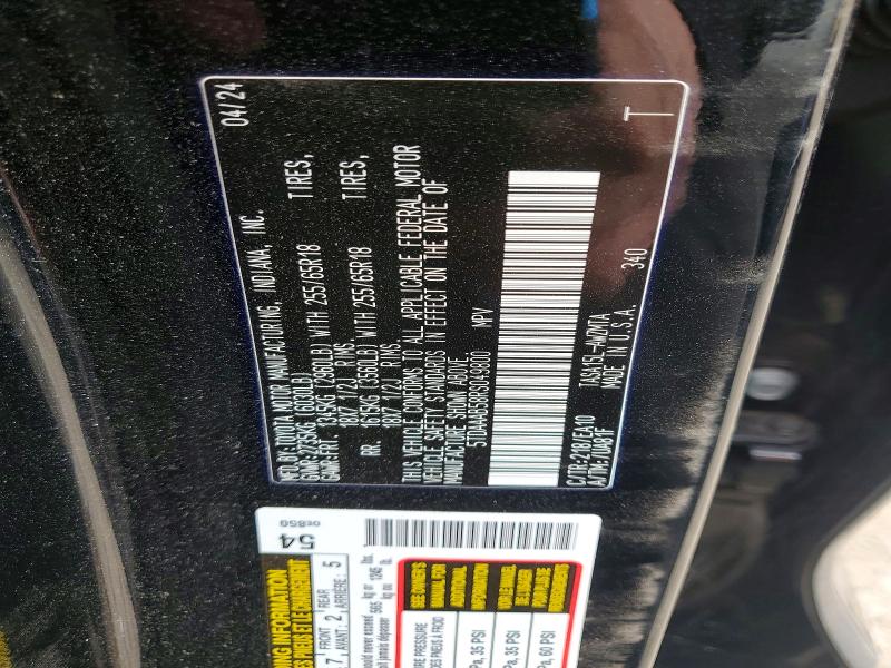 Продажа на аукционе авто 2024 Toyota Grand Highlander, vin: 5TDAAAB58RS049800, номер лота: 41973346